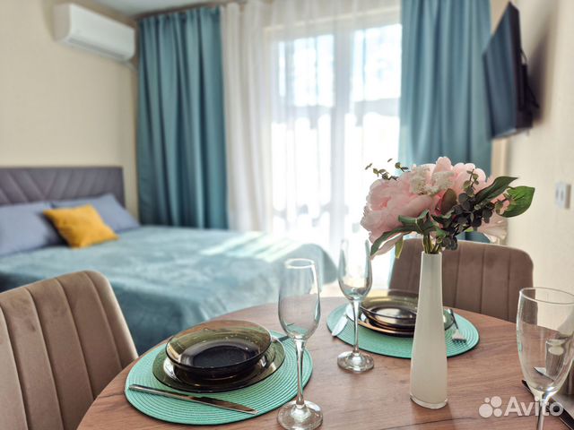 

Квартира-студия, 26 м², 2 кровати