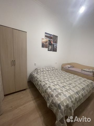 

Квартира-студия, 25 м², 2 кровати