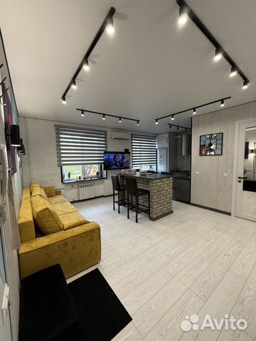 

1-к. квартира, 54 м², 3 кровати