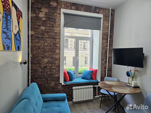 

Квартира-студия, 18 м², 2 кровати