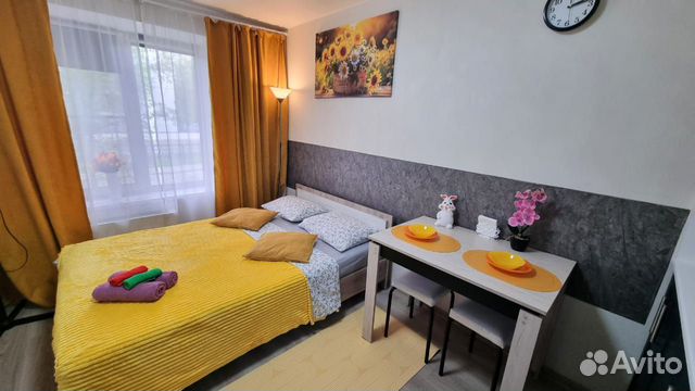 

Квартира-студия, 18 м², 1 кровать