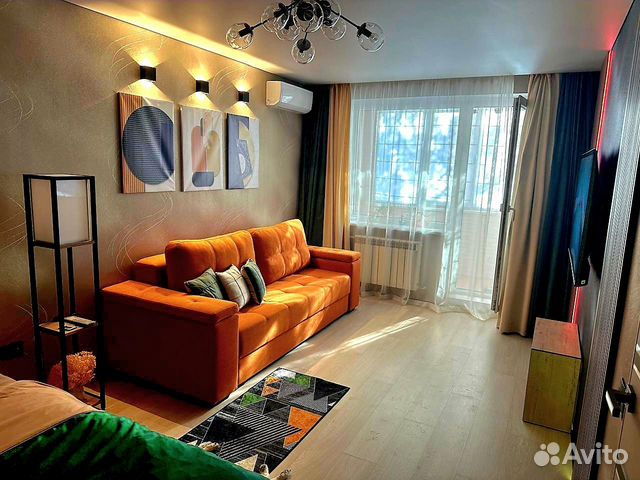 

1-к. квартира, 40 м², 2 кровати
