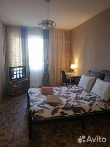 

1-к. квартира, 45 м², 2 кровати