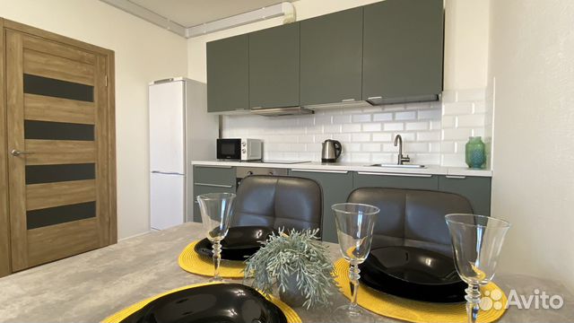 

1-к. квартира, 38 м², 2 кровати