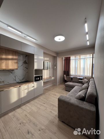 

1-к. квартира, 45 м², 2 кровати