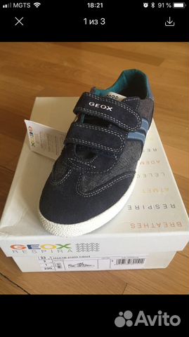 Кеды новые geox 33p Кеды новые geox 33p