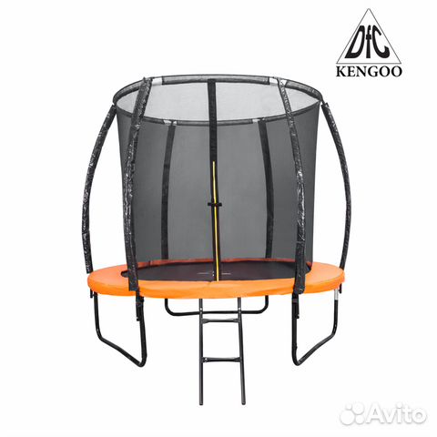 Батут DFC trampoline kengoo II С сеткой 6FT-BAS-BO Батут DFC trampoline kengoo II С сеткой 6FT-BAS-BO
