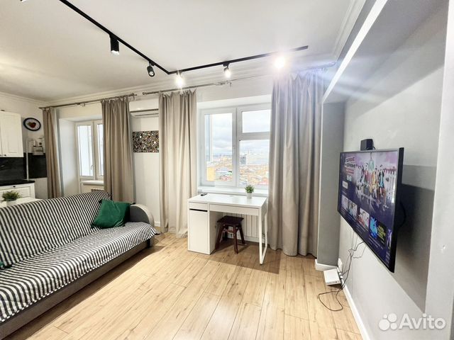 

1-к. квартира, 55 м², 3 кровати