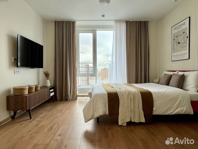 

Квартира-студия, 27 м², 1 кровать