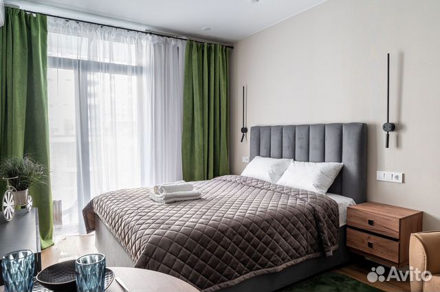 

Квартира-студия, 25 м², 1 кровать