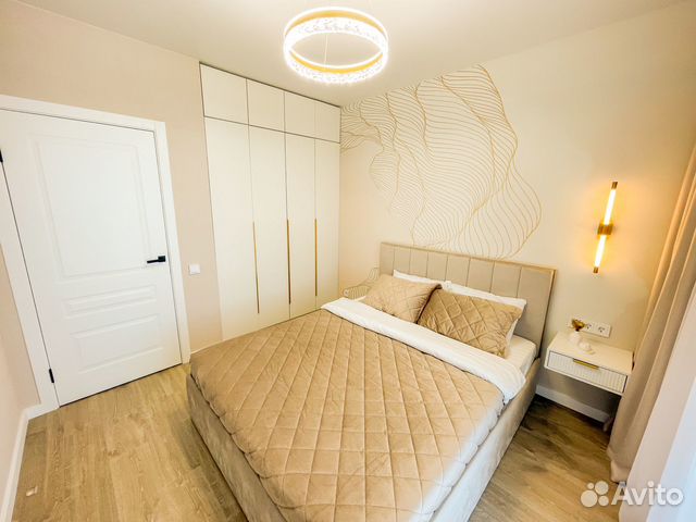

1-к. квартира, 38 м², 2 кровати