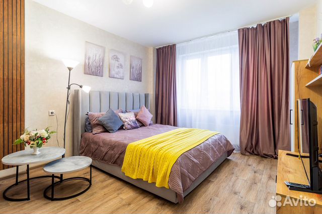 

1-к. квартира, 36 м², 2 кровати