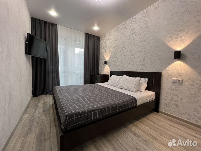 

1-к. квартира, 52 м², 2 кровати