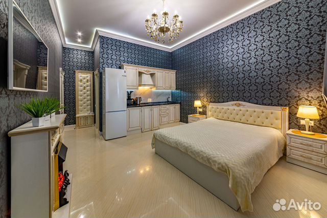 

Квартира-студия, 40 м², 2 кровати
