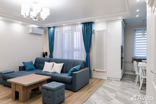 

1-к. квартира, 59 м², 2 кровати