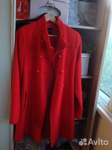 Пальто Oasis London красное xs s Пальто Oasis London красное xs s