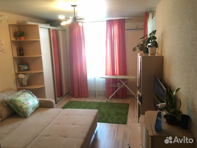 

Квартира-студия, 35 м², 1 кровать
