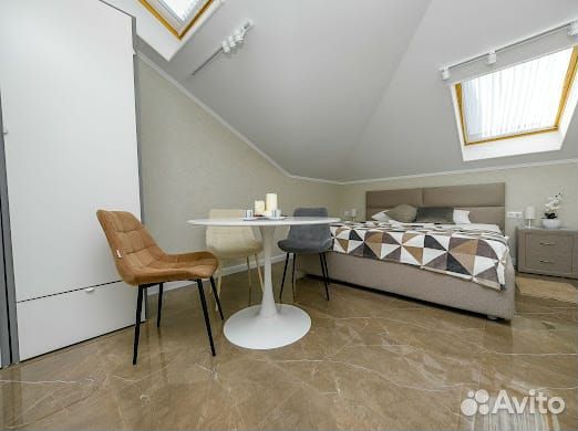 

Квартира-студия, 25 м², 2 кровати