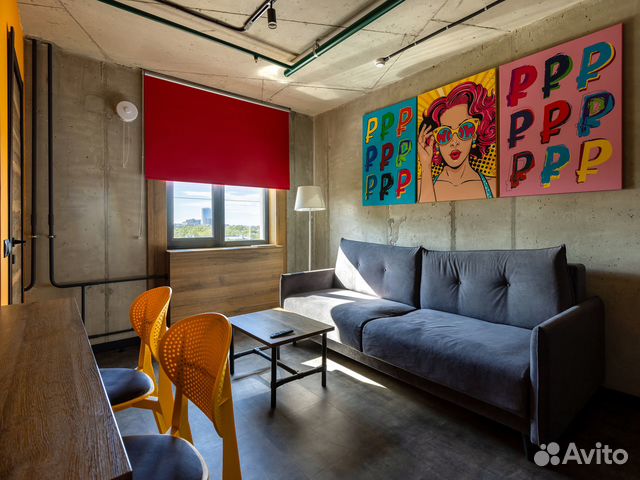 

1-к. квартира, 35 м², 2 кровати