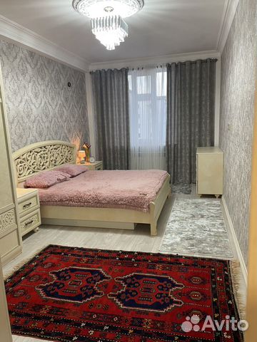 

2-к. квартира, 74 м², 2 кровати