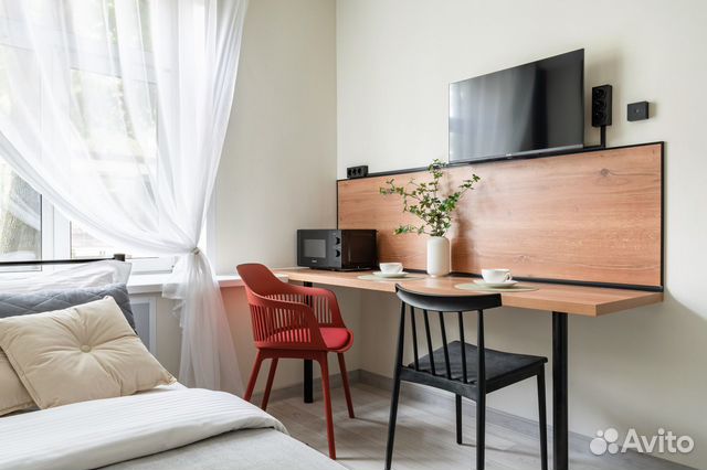 

Квартира-студия, 16 м², 1 кровать