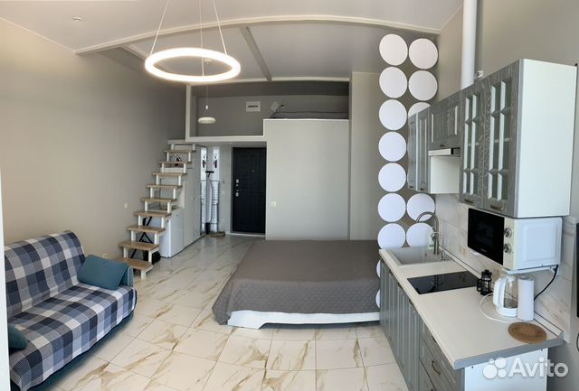 

Квартира-студия, 32 м², 3 кровати