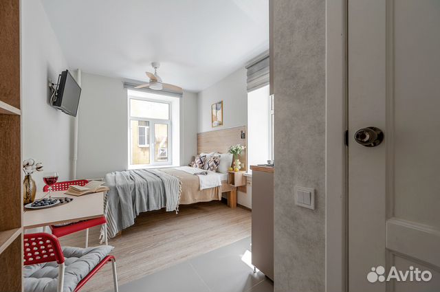 

Квартира-студия, 12 м², 1 кровать
