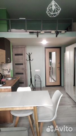 

Квартира-студия, 23 м², 2 кровати