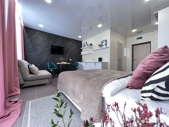 

Квартира-студия, 33 м², 2 кровати