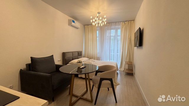 

Квартира-студия, 25 м², 2 кровати