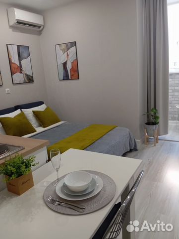 

Квартира-студия, 25 м², 2 кровати