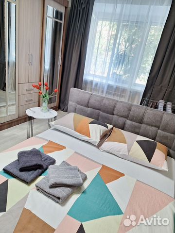 

1-к. квартира, 36 м², 2 кровати