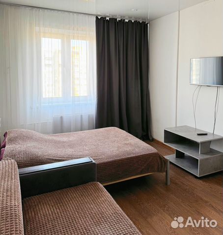 

1-к. квартира, 32 м², 2 кровати