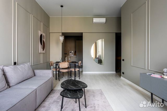 

1-к. квартира, 54 м², 2 кровати