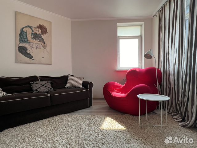 

1-к. квартира, 43 м², 2 кровати