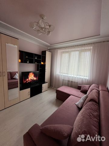 

1-к. квартира, 40 м², 2 кровати