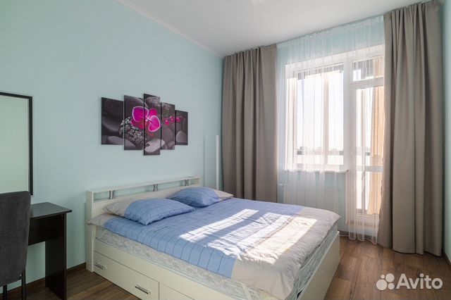 

1-к. квартира, 40 м², 2 кровати