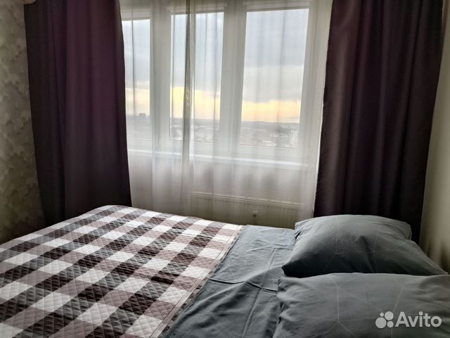 

1-к. квартира, 46 м², 2 кровати