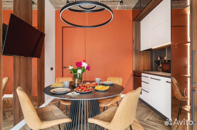 

1-к. квартира, 55 м², 2 кровати