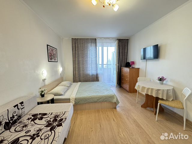 

Квартира-студия, 26 м², 2 кровати