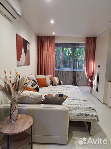 

1-к. квартира, 37 м², 2 кровати