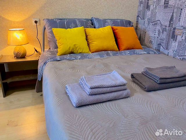 

1-к. квартира, 40 м², 2 кровати
