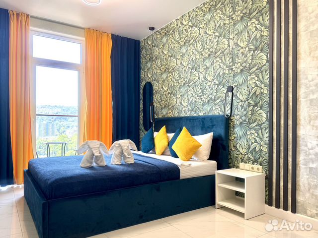 

Квартира-студия, 28 м², 2 кровати