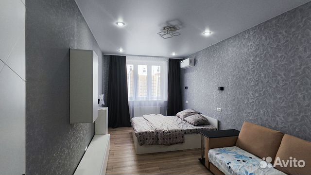 

1-к. квартира, 40 м², 2 кровати