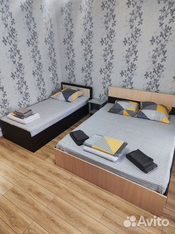

1-к. квартира, 35 м², 3 кровати