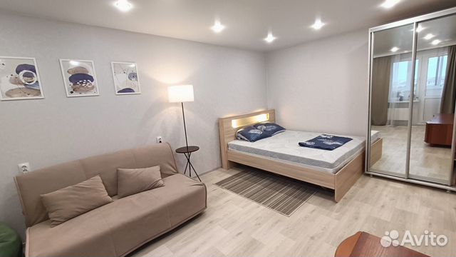 

1-к. квартира, 38 м², 2 кровати