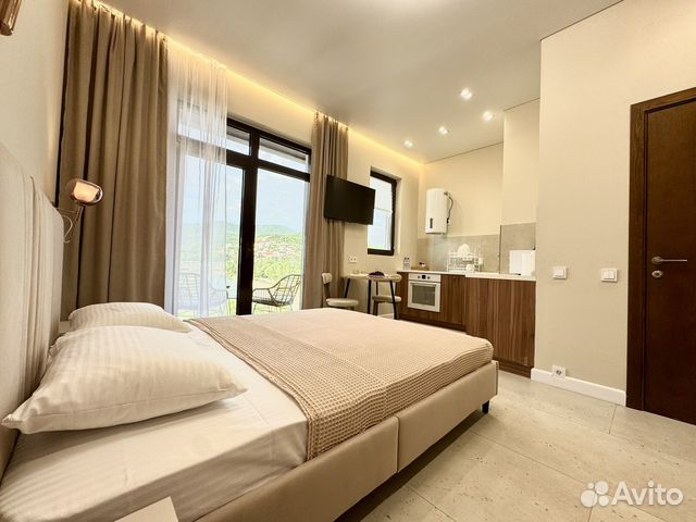 

Квартира-студия, 25 м², 1 кровать