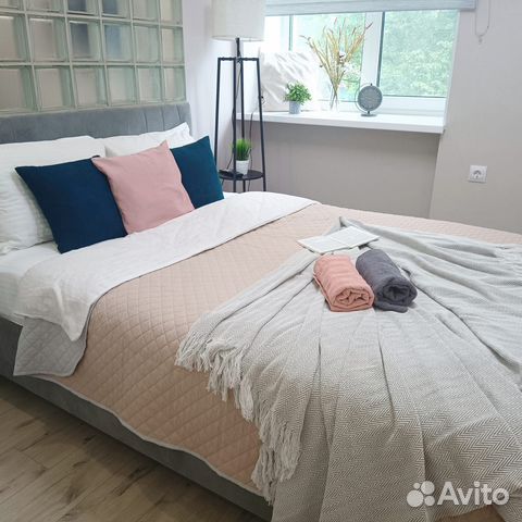 

1-к. квартира, 34 м², 2 кровати