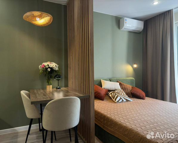 

Квартира-студия, 28 м², 2 кровати