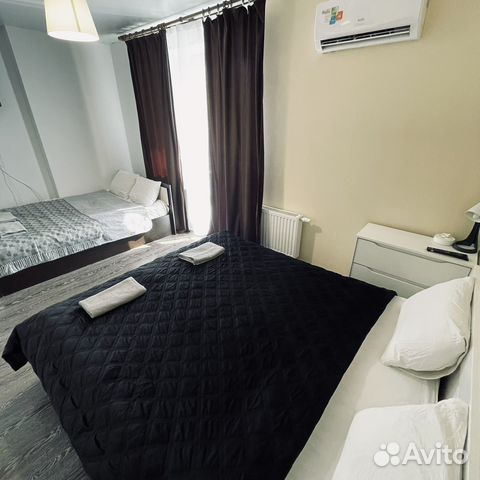 

Квартира-студия, 28 м², 2 кровати